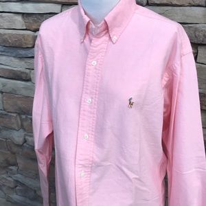 Men’s pink Ralph Lauren dress top